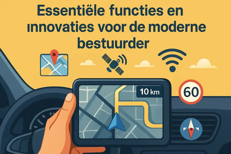 Navigatietechnologie: Essentiële functies en innovaties voor de moderne bestuurder